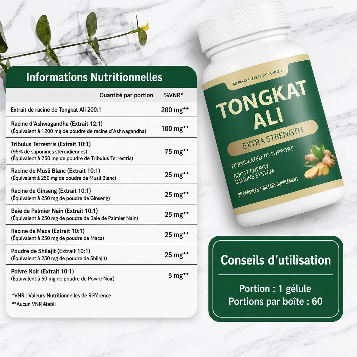 Tongkat Ali Extra Strength
